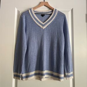 Talbots 100%Linen Lightweight Sweater